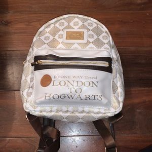 harry potter hogwarts mini leather backpack